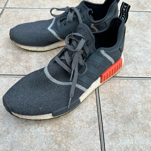 adidas Mens NMD_R1 Anthracite main image 7